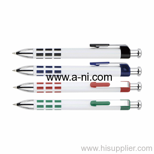 Retractable Plastic Ball Pen