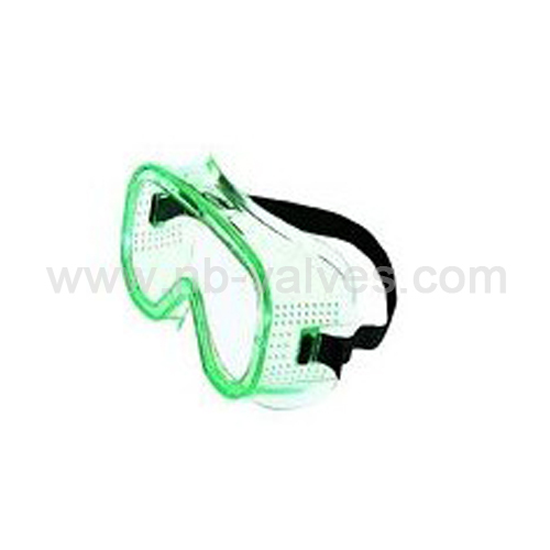 Anti-chemical splash safety glasses