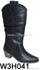 PU Boots，Fashion Boots，Women Boots