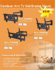 Cantilever LCD/PDP Wall Bracket Mount