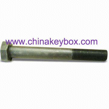 Black oxide carriage bolts