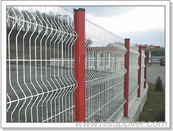 Triangle Bending Mesh Fence