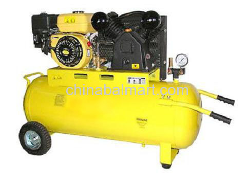 6.5HP 100L petrol driven air compressor