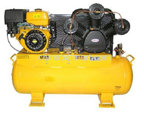 15 HP 150L petrol driven air compressor