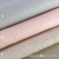 55/45 LINEN COTTON FABRIC PLAIN DYED