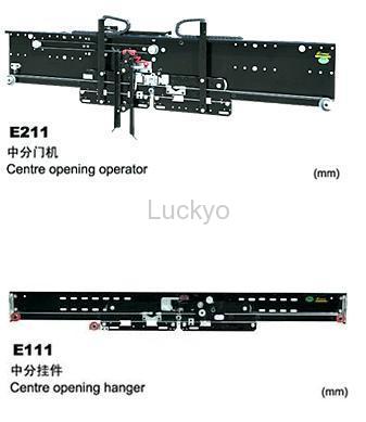 Door operator and hanger