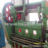 Expanded metal mesh machine