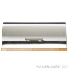 Stainless steel bread box