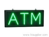 High Bright Green Color LED ATM sign