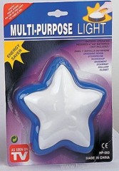 star shape touch light