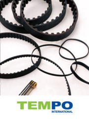 Rubber endless timing belt