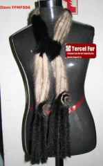 Mink Fur Scarf