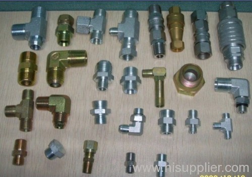 hydraulic fitting and adapter