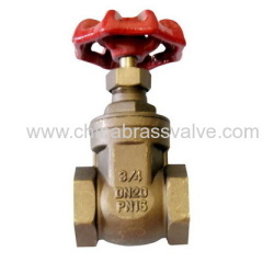 Brass gate Valve