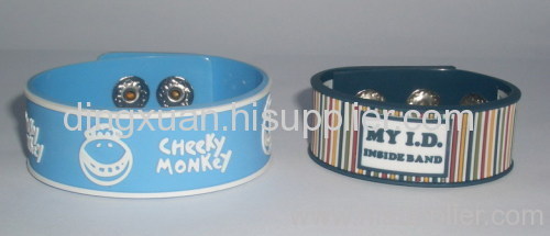 Soft pvc wristband