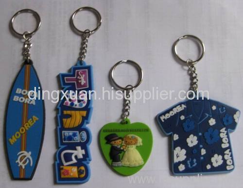 Soft pvc keychain