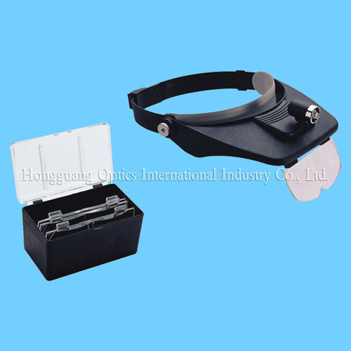 magnifier with lens