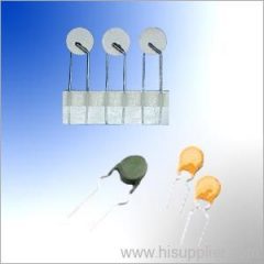 PTC thermistor current protector