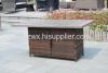 Plastic stone table