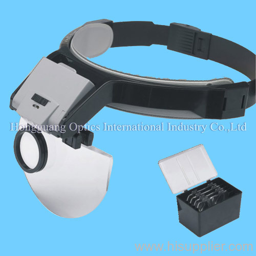 head magnifier with 1 led