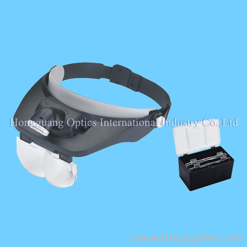 gift head magnifier with lens