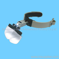 head magnifier with 4 lens