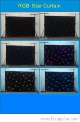LED star curtain cloth