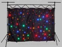 led star cloth ,led RGB star curtain