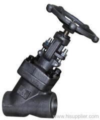 y pattern valve