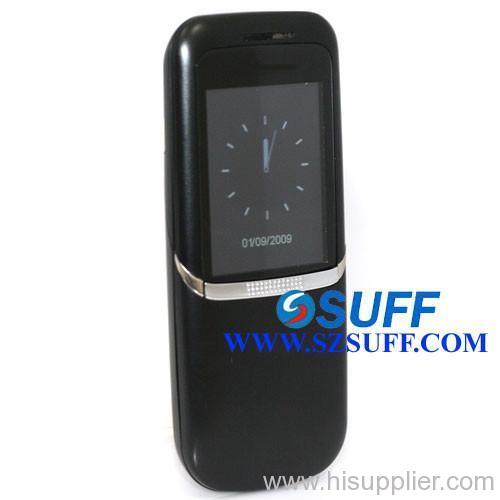Quad Band Single Full Metal Style Cell Phone