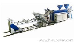 Two-Layer Plastics Sheet Extruder