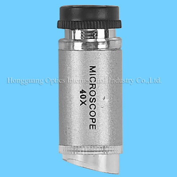 40x mini pocket microscope