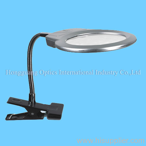 mini led bench clip magnifier