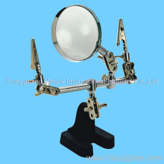 Auxiliary clip magnifier