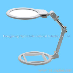 Foldable Illuminating magnifier