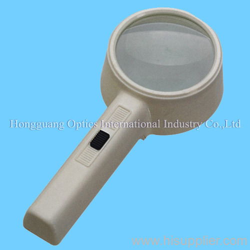 illuminated magnifier with led