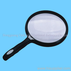 Magnifier with soft handle