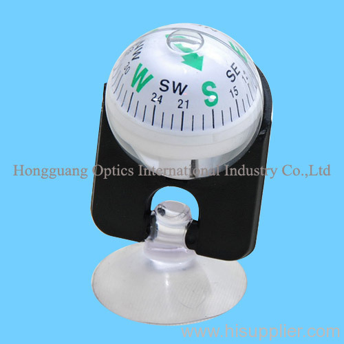 Adhesive ball compass