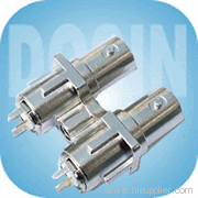 bnc female 90 degree jack connector