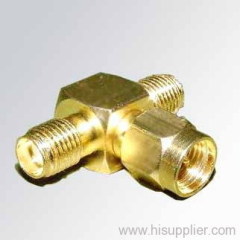 sma male crimp chassis connector