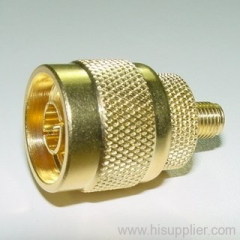 sma male crimp chassis connector