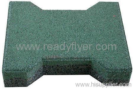 Rubber tile