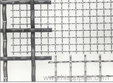 electro galvanized steel crimped mesh