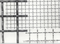 electro galvanized crimped steel wire fence