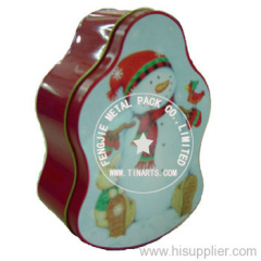 Christmas tin