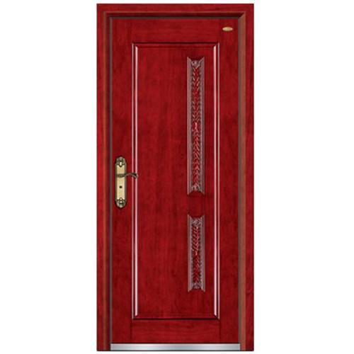 solid wood steel door