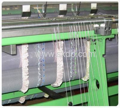 upholstery fabric crochet machine