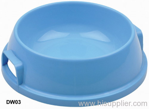 large plastic dog bowl