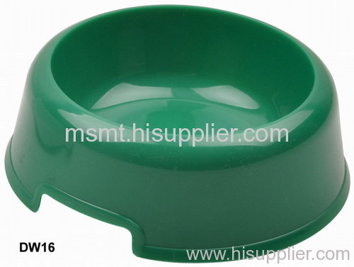 plastic dog bowl