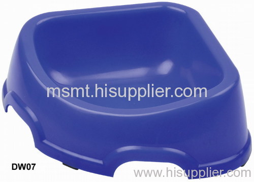 triangle shape dog bowl